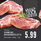 Frische Schweine-Nackensteaks bei E center im Essen Prospekt für 5,99 €