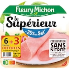Promo Jambon Le Supérieur Fleury Michon à 4,59 € dans le catalogue Auchan Hypermarché à Noyon
