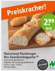 Bio-Familienbaguette Angebote von Naturland, Herzberger bei tegut Augsburg für 2,99 €