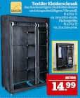 Textiler Kleiderschrank Angebote von DEKOR bei Marktkauf Hof für 14,99 €