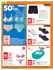 Chaussures Angebote im Prospekt "Soldes" von Auchan Hypermarché auf Seite 16