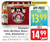 EDEKA - Hefe-Weißbier Naturtrüb, Alkoholfrei Angebot im Prospekt Hefe-Weißbier Naturtrüb, Alkoholfrei bei EDEKA im Prospekt "" für 13,99 €