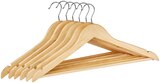Holzkleiderbügel mit Steg Angebote bei REWE Gießen für 6,99 €