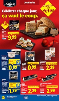 Promo Fromage Apéritif dans le catalogue Lidl du moment à la page 24