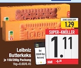 Butterkeks im EDEKA Prospekt Butterkeks von Leibniz im aktuellen EDEKA Prospekt für 1,11 €
