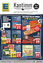 EDEKA Prospekt "Aktuelle Angebote", 24 Seiten, 06.07.2026 - 06.07.2026 Aktueller EDEKA Prospekt, "Aktuelle Angebote", mit Angeboten der Woche, gültig von 06.07.2026 bis 06.07.2026