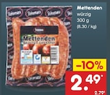 Mettenden für 2,49 € bei Netto Marken-Discount im Angebot Mettenden im aktuellen Netto Marken-Discount Prospekt
