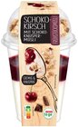 Aktuelles Cheesecake Himbeere oder Frühstücksmüsli Schoko-Kirsch Angebot bei REWE in Hannover ab 1,59 €