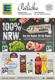 EDEKA Prospekt für Herford mit 32 Seiten EDEKA Prospekt für Herford: "Aktuelle Angebote", 32 Seiten, 16.05.2022 - 21.05.2022