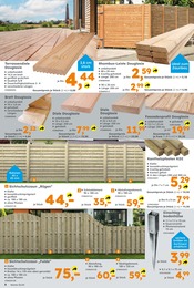Terrassendielen im Globus-Baumarkt Prospekt in Freital Aktueller Globus-Baumarkt Prospekt mit Terrassendielen, "Immer eine Idee besser", Seite 8
