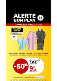 Prospectus Hyper U à Porto-Vecchio, "ALERTE BON PLAN", 1 page, 28/04/2026 - 30/04/2026