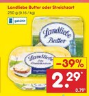 Aktuelles Butter oder Streichzart Angebot bei Netto Marken-Discount in Ludwigshafen (Rhein) ab 2,29 €