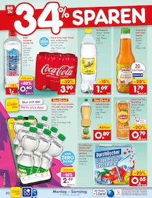 Coca Cola im Netto Marken-Discount Prospekt "Aktuelle Angebote" mit 75 Seiten (Schonungen)
