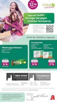 Aktueller mea - meine apotheke Prospekt "Unsere September-Angebote" Aktueller mea - meine apotheke Prospekt