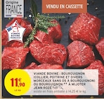 Viande bovine : bourguignon (collier, poitrine et divers morceaux sans os à bourguignon) ou bourguignon à mijoter - Jean Rozé en promo chez Intermarché Super Viande bovine : bourguignon (collier, poitrine et divers morceaux sans os à bourguignon) ou bourguignon à mijoter - Jean Rozé dans le catalogue Intermarché Super