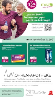 Aktueller mea - meine apotheke Prospekt "Unsere April-Angebote" Aktueller mea - meine apotheke Prospekt
