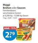 Brühen im V-Markt Prospekt Brühen von Maggi im aktuellen V-Markt Prospekt für 2,79 €