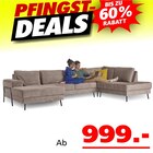 Aktuelles Porto Wohnlandschaft Angebot bei Seats and Sofas in Wuppertal ab 999,00 €