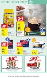 Promos Nespresso dans le catalogue "Carrefour" de Carrefour Nespresso en promo dans le catalogue Carrefour à la page 12