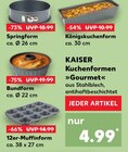 Aktuelles Springform oder Königskuchenform oder Bundform oder 12er-Muffinform Angebot bei Kaufland in Erlangen ab 4,99 €