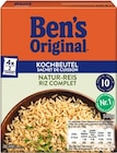 Reis im Kochbeutel von Ben's Original im aktuellen REWE Prospekt
