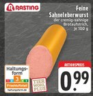 EDEKA - Feine Sahneleberwurst Angebot im Prospekt Feine Sahneleberwurst bei EDEKA im Prospekt "" für 0,99 €