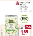 Berg Kräuter Angebote von King's Crown bei Rossmann Beckum für 1,69 €