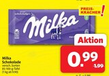 Schokolade Angebote von Milka bei Markant Nordwest Löhne für 0,99 €