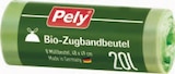 Müllbeutel für Biomüll mit Zugband oder Duftmüllbeutel Angebote von Pely bei tegut Nordhausen für 1,99 €