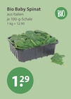Bio Baby Spinat von  im aktuellen V-Markt Prospekt für 1,29 €
