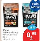 Katzennahrung bei budni im Prospekt "" für 0,99 €