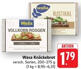 Vollkorn Roggen Angebote von Wasa bei E center Ulm für 1,79 €