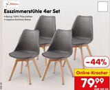 Esszimmerstühle 4er Set im Netto Marken-Discount Prospekt Esszimmerstühle 4er Set von im aktuellen Netto Marken-Discount Prospekt für 79,99 €