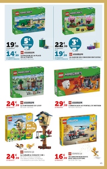 Promo Minecraft dans le catalogue Hyper U du moment à la page 45