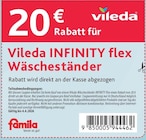 INFINITY flex Wäscheständer Angebote von Vileda bei famila Nordost Neustadt