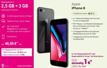 iPhone 8 bei A-Team Mobilfunk-Concept GmbH in Bergisch Gladbach iPhone 8 im Angebot bei A-Team Mobilfunk-Concept GmbH Bergisch Gladbach für 1,00 €