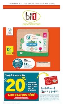 Prospectus Bi1 à Veigy-Foncenex, "bi1 supermarché", 48 pages de promos valables du 04/11/2025 au 16/11/2025