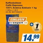 Aktuelles Kaffeebohnen Caffè Espresso Angebot bei expert in Göppingen ab 14,99 €