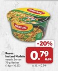Instant Nudeln im Angebot bei combi in Aurich Instant Nudeln Angebote von Reeva bei combi Aurich für 0,79 €