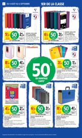Promos Agenda dans le catalogue "VIVEMENT LA FIN DES VACANCES" de Intermarché Super Agenda en promo dans le catalogue Intermarché Super à la page 6