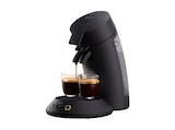 SENSEO® CSA210/22 Original Plus Eco 2-Tassen-Funktion, Milder oder starker Kaffee, 0.7L Wassertank, Padmaschine, Klavierlackschwarz Angebote von PHILIPS bei MediaMarkt Saturn Freiberg für 72,99 €