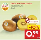 Kiwi Gold Jumbo Angebote von Zespri bei Netto Marken-Discount Düsseldorf für 0,99 €