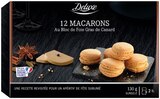 12 macarons au bloc de foie gras de canard - Deluxe en promo chez Lidl Levallois-Perret à 3,99 €