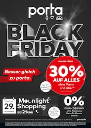 porta Möbel Prospekt für Bad Homburg: "BLACK SALE", 1 Seite, 29.11.2024 - 30.11.2024