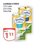GLOBUS Idar-Oberstein - H-Milch 1,5 % Fett Angebot im Prospekt H-Milch 1,5 % Fett bei GLOBUS im Idar-Oberstein Prospekt für 1,11 €