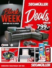 Aktueller Segmüller Prospekt mit Chips, "BLACK WEEK DEALS", Seite 1