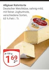 Allgäuer Rahmtorte Angebote bei GLOBUS Herne für 1,69 €