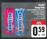 Energy Drink Angebote von Booster bei E center Bayreuth für 0,59 €