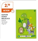 Malblock im Müller Prospekt Malblock von Edition Dürer im aktuellen Müller Prospekt für 2,79 €