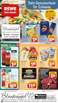 REWE Prospekt Dein Markt mit 35 Seiten